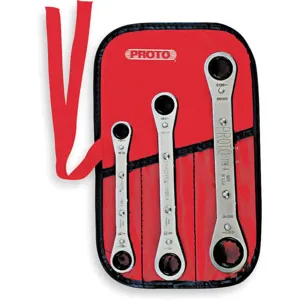 PROTO J1190B Reversible Wrench Set Sae 12 Point 3 Pc | AA8WDQ 1AKR1