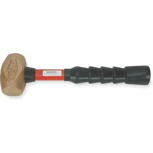 PROTO J1432G Non Sparking Hammer, Mar-Resistant Soft Brass Head, 2.6 lb | AD2KZJ 3R515