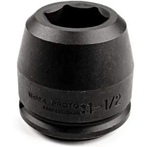 PROTO J15080 Impact Socket 1-1/2 Inch Drive 5 Inch 6 Pt | AD9CTQ 4PKA8