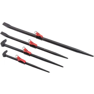 PROTO J2100-TT Pry Bar Set 12 Inch to 24 Inch Length 4-Piece | AH9LJG 40JD19