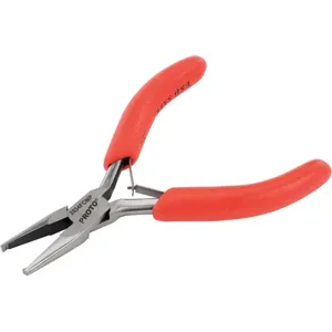 PROTO J2834FCMP Mini Traverse Cutter Pliers 4-1/2 Inch Red | AA2FZW 10G672