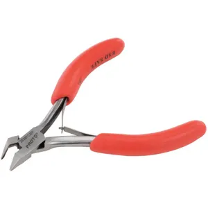 PROTO J2838FCMP Mini Angle Cutter Pliers 4-1/2 Inch Length Red | AA2GAM 10G688