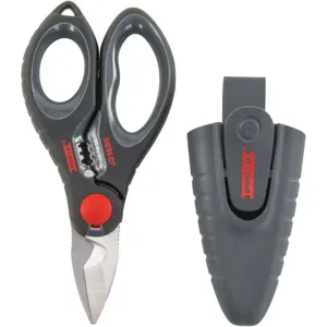 PROTO J318SS Electricians Scissors Black 6-7/64 Inch Length | AH9LKU 40JD66