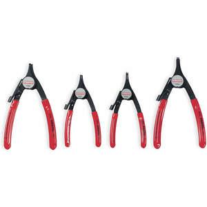 PROTO J360C Convertible Retaining Ring Pliers Set, Alloy Steel - Pack of 4 | AD8FDJ 4JV80