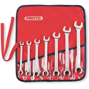 PROTO J3700A Flare Nut Wrench Set 6 Point 3/8-3/4 Inch 7pc | AA8WEC 1AKT8