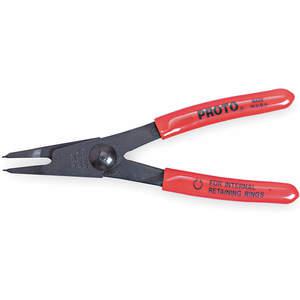 PROTO J398 Internal Retaining Ring Plier, Precision Formed Fixed Tips | AD2KWD 3R332