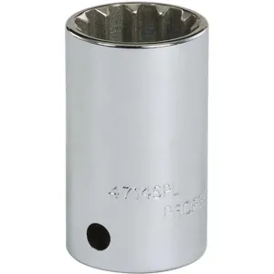 PROTO J4714SPL Socket 1/4 Inch Drive 7/16 Inch 12 Point Standard | AA8LUD 19C442