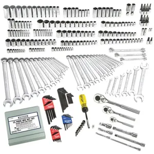 PROTO J47303 Socket Set Sae And Metric Chrome 302pcs. | AG3QEY 33TA25