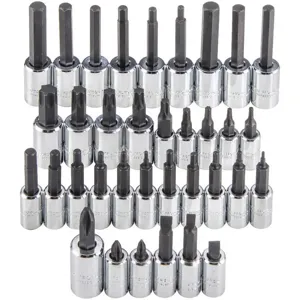 PROTO J4770-37 Socket Bit Set Square 37 Pieces High Alloy | AG4XYU 35GM72