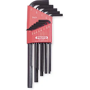 PROTO J4983 13 Piece Long Hex Key Set, Alloy Steel Construction | AG9FYU 1FX41