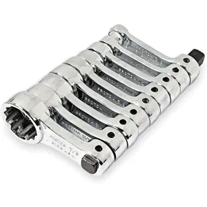 PROTO J5100 Socket Set, 3/8 Inch Drive Size, Full Polish Finish - 9 Pc | AB3ADW 1Q810