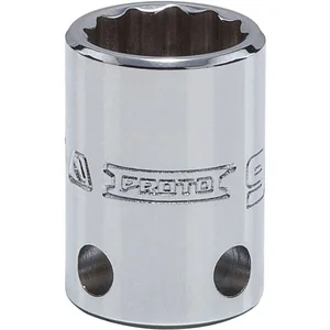 PROTO J5218-TT Tether Ready Socket 3/8 Inch Drive 9/16 Inch 12 Point | AF8ACM 24AH53