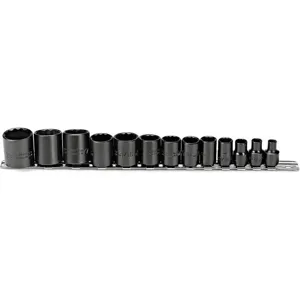 PROTO J52304 Socket Set 3/8 Inch Drive 13 Pc | AE3CJE 5C918