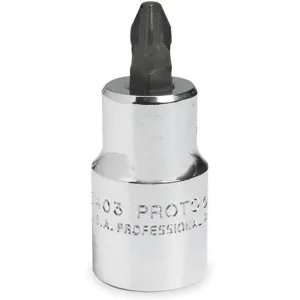 PROTO J5402 Socket Bit 1/2 Drive #2 #2 Phillips | AA9UWU 1FW99