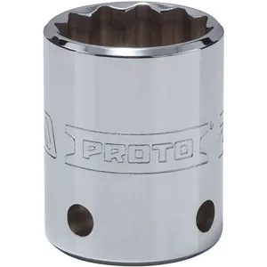 PROTO J5424M-TT Tether Ready Socket 1/2 Inch Drive 24mm 12 Point | AF8AEC 24AH90