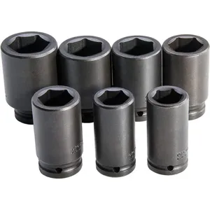 PROTO J72102M Impact Socket Set Metric 7pcs. | AG3EWN 33HD96