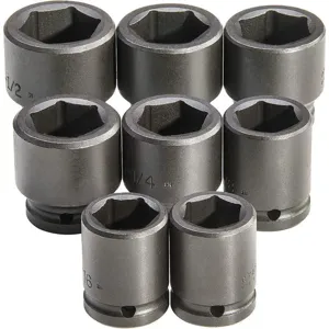 PROTO J73103 Impact Socket Set 3/4 Inch Drive 8pcs. | AG3EWQ 33HD98