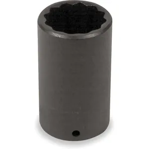 PROTO J7340 Impact Socket 1/2 Inch Drive 1-1/4 Inch 12 Pt | AA9URZ 1FL77