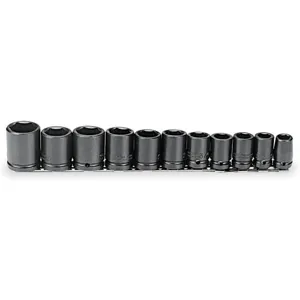 PROTO J74102 Impact Socket Set 1/2 Inch Drive 11 Pc | AD8FML 4JX08