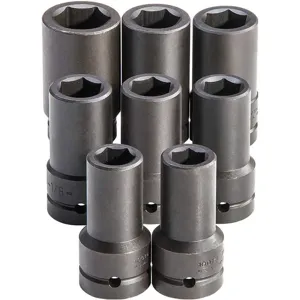 PROTO J76108 Impact Socket Set Black Oxide 8pcs. | AG3EVZ 33HD83