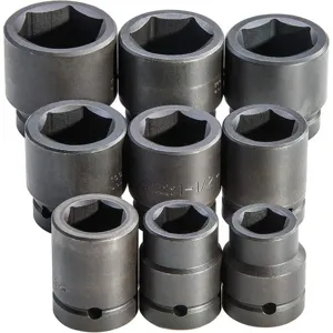 PROTO J76109 Impact Socket Set Black Oxide 9pcs. | AG3EWD 33HD87