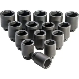 PROTO J76115 Impact Socket Set Sae 15pcs. | AG3EWA 33HD84