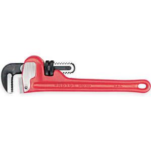 PROTO J818HD Straight Pipe Wrench, 3-1/2 Inch Jaw Capacity, 18 Inch Length | AD2KYJ 3R416