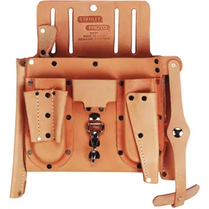 PROTO J95030 Electricians Tool Pouch 10 Inch Width x 3 Inch Depth x 10 Inch Height | AH8MFQ 38WF54