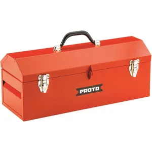 PROTO J9971R Portable Tool Box, Powder Coated Finish, 7 Inch Height | AH9LJF 40JD17