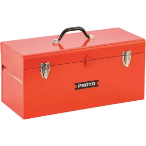 PROTO J9975R Portable Tool Box 20 Width x 8-1/2 Depth x 9-1/2 Height | AH9LHW 40JC95