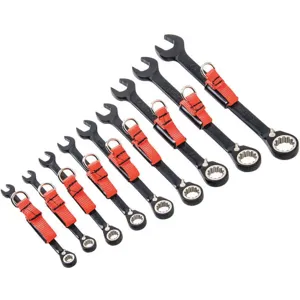 PROTO JSCV-9S-TT Ratcheting Wrench Set Pieces 9 | AH9LHY 40JD03