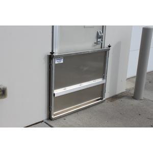 PS DOORS EZD-600-042036 Hochwassersperre, 42 Zoll x 36 Zoll Größe, 28 Pfund Kapazität, Almunium | AG8ELX