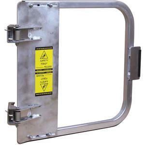 PS DOORS LSG-21-ALU Ladder Safety Gate, 19-3/4 Inch to 23-1/2 Inch Opening Width Aluminium | AC8DHW 39L680