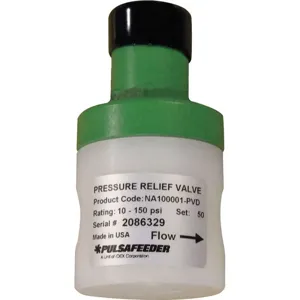 PULSAFEEDER NA100001-PVD Valve Pressure Relief Gpm 15 Pvdf | AE9NEZ 6KYG0