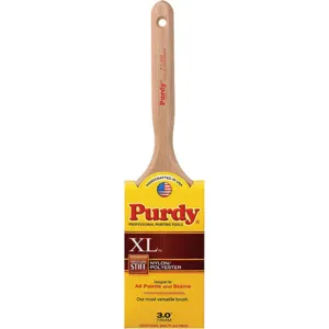 PURDY 144064330 Paint Brush 3 Inch Flat Sash All Paints | AF6NTW 19ZN32