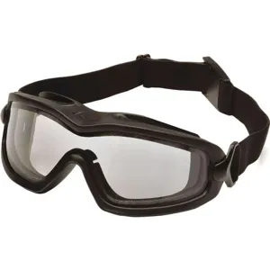 PYRAMEX GB6410SDT Dual Pane Goggle Clear Lens Antifog | AB7QKH 23Y655