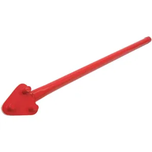 QLT BY MARSHALLTOWN 14739 Rebar Bender 5/8 Capacity 34 Inch Length Steel Red | AB6XPD 22P250