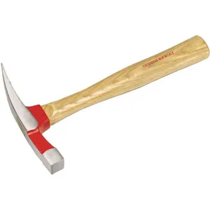 QLT BY MARSHALLTOWN BH760 Brick Hammer 16 Ounce Hickory Handle | AB6XTE 22P324