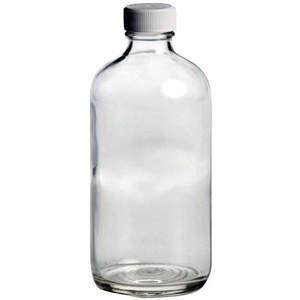 QORPAK 239565 Glasflasche 8 Unzen klar – Packung mit 24 Stück | AC8AXT 39H565