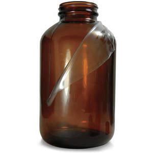 QORPAK GLA-00966 Bottle Safety Wide Mouth 16oz Amber - Pack Of 12 | AD2UHT 3UEG6
