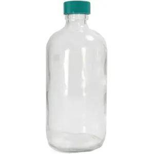 QORPAK GLC-01185 Boston Round Bottle 16 Ounce Narrow - Pack Of 12 | AB4UUW 20F873