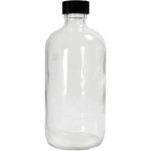 QORPAK GLC-01165 Flasche gereinigt 8 Unzen 24-400 – Packung mit 108 Stück | AD4NVH 41W028