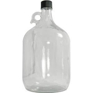 QORPAK GLC-01425 Bottle Wide 128 Oz Jug Shape Glass PK4 | AG9QAN 21RL87