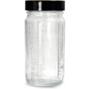 QORPAK GLC-01523 Flasche runder Grad-Becher 120 ml – Packung mit 24 Stück | AD2RTW 3TRH8