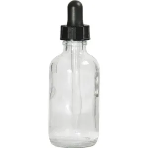 QORPAK GLC-05726 Dropper Bottle 4 oz. Clear Round PK24 | AG9QEE 21RM86