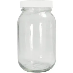 QORPAK GLC-01778 Bottle Wide 8 Oz Standard Glass PK24 | AG9QCA 21RM30