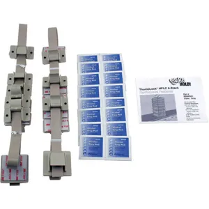 QUAKEHOLD! RD.HP.8G.1 Hplc 8-stack Fastener Kit Gray | AA4AKV 12C144