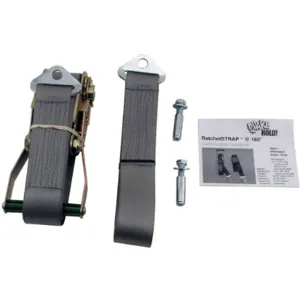 QUAKEHOLD! RF.R180.G.1 Ratchet Strap 180 Inch Gray | AA4ALG 12C155