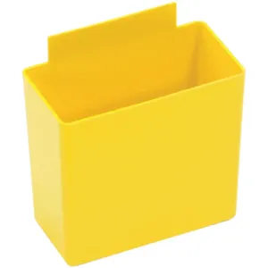 QUANTUM STORAGE SYSTEMS QBC111YL Bin Cups 3-1/4l x 1-3/4w Yellow | AF4EQF 8TVF9