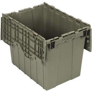 QUANTUM STORAGE SYSTEMS QDC2115-17 Attached Lid Container 2.31 Cu Feet Gray | AF4RXY 9HXJ1